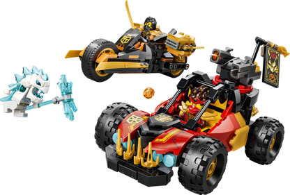 71864 - Lego Ninjago - Kai And Cole's Combiner Vehicles