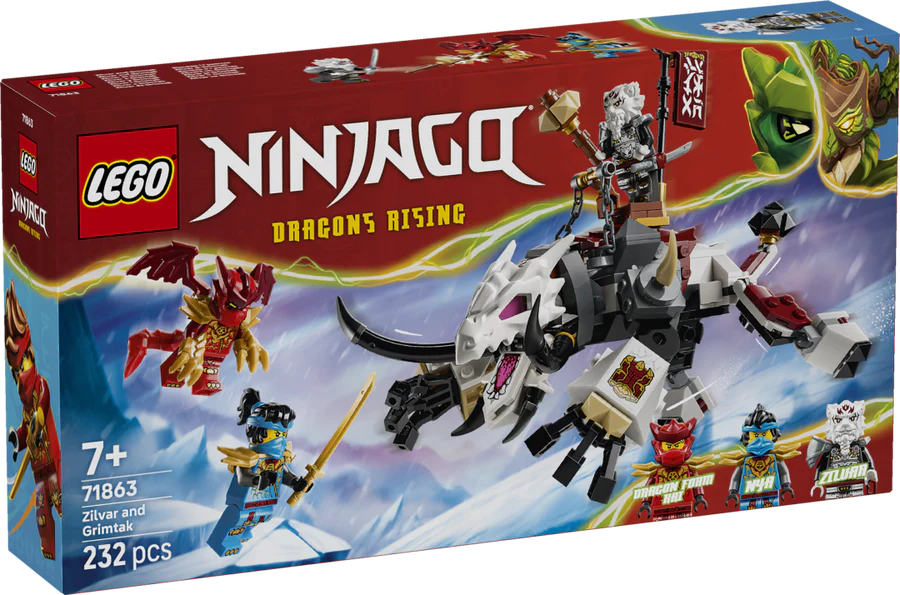 71863 - Lego Ninjago - Zilver and Grimtak