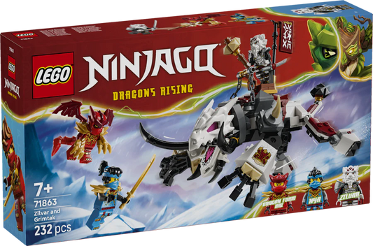 71863 - Lego Ninjago - Zilver and Grimtak
