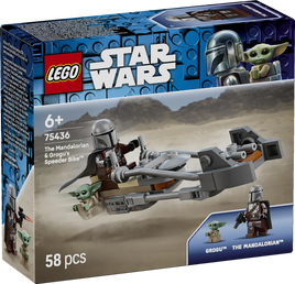Lego Star Wars - The Mandalorian And Grogu's Speeder Bike - (75436)