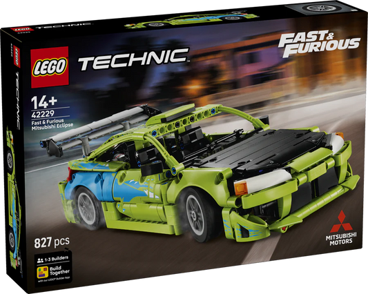42229 - Lego Technic - Fast and Furious Mitsubishi Eclipse Car