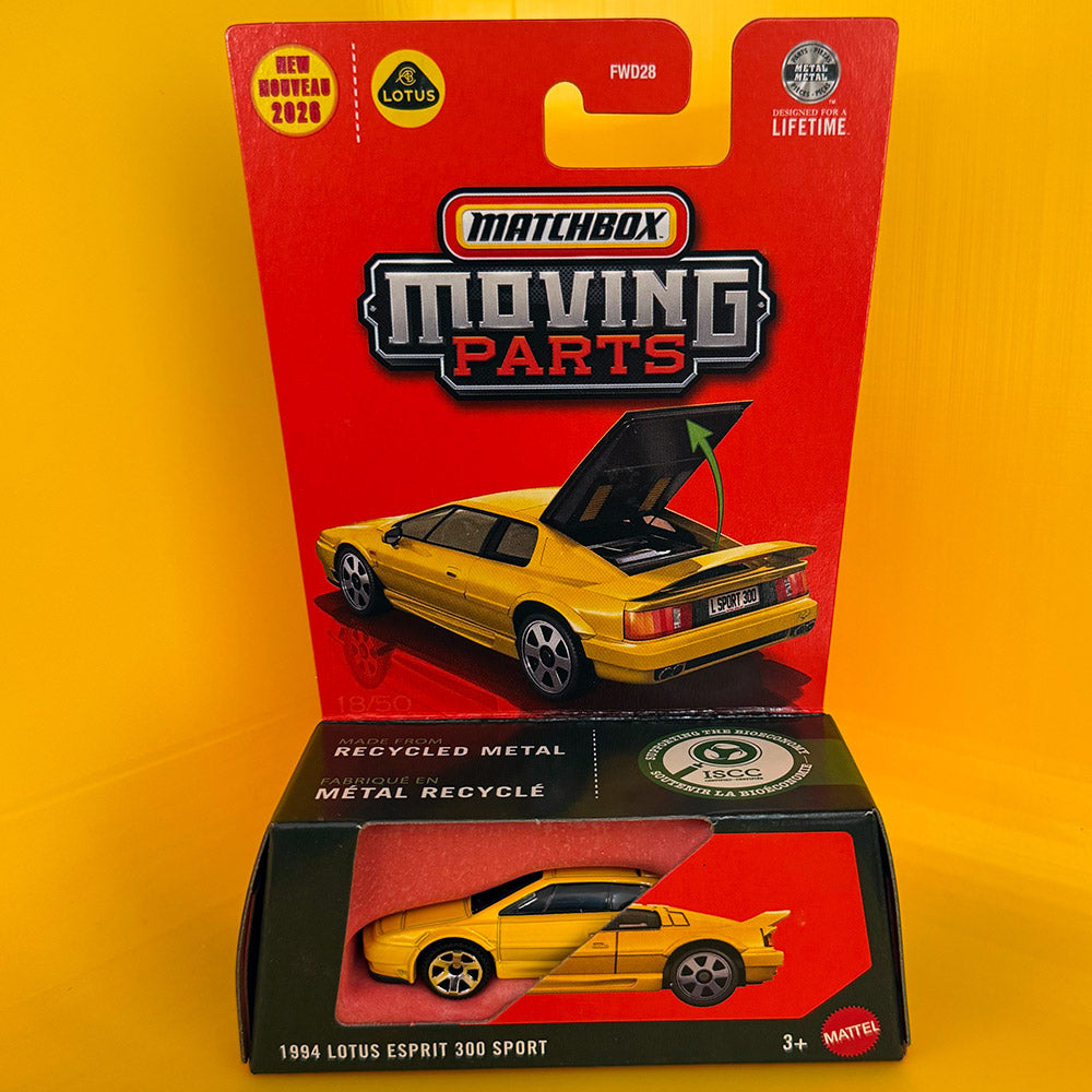 Matchbox Moving Parts - 1994 Lotus Espirit 300 Sport