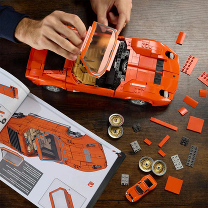 Mattel Brick Shop - Hot Wheels - '71 Lamborghini Miura P400 SV