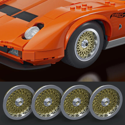 Mattel Brick Shop - Hot Wheels - '71 Lamborghini Miura P400 SV