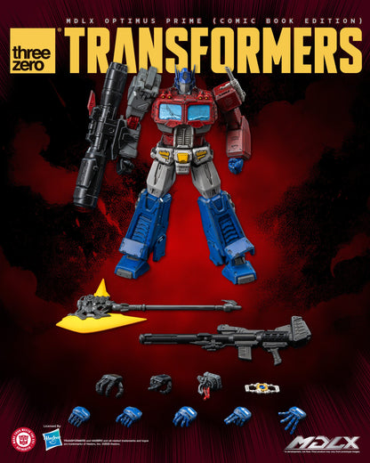 Transformers MDLX - Optimus Prime (Energon Comic Book Edition) - (17cm)