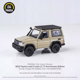 2022 Toyota Land Cruiser 71 Sandy Taupe Anniversary RHD
