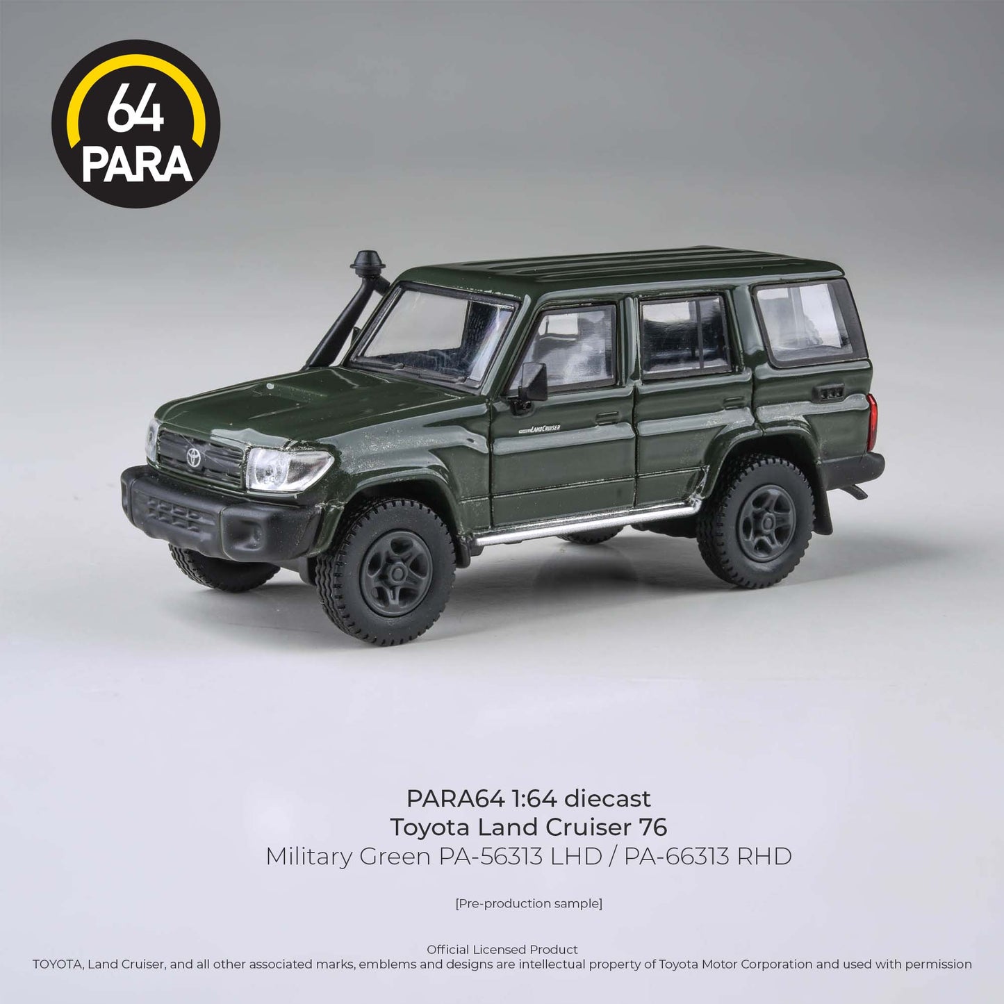 Para64 - 2014 Toyota Land Cruiser LC 76 Military Green