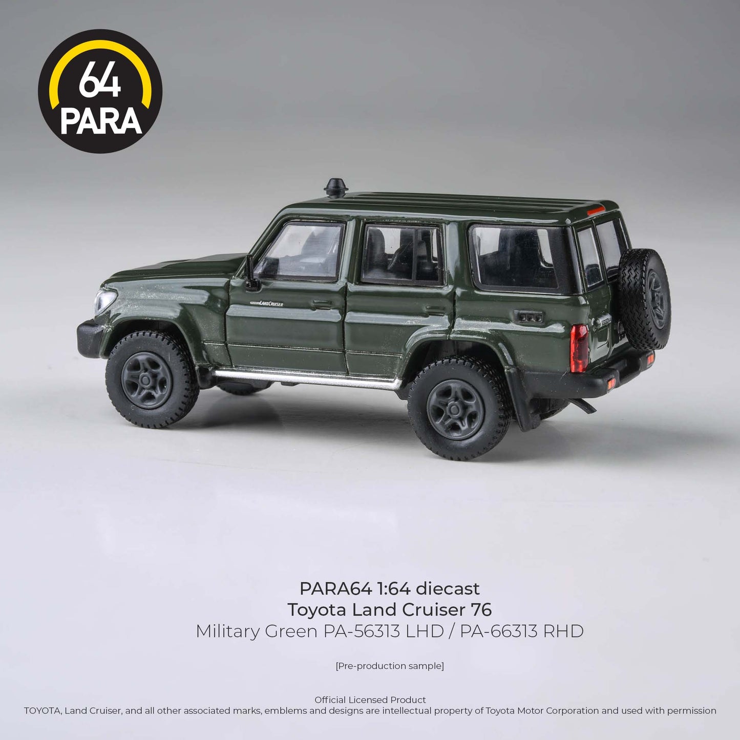 Para64 - 2014 Toyota Land Cruiser LC 76 Military Green