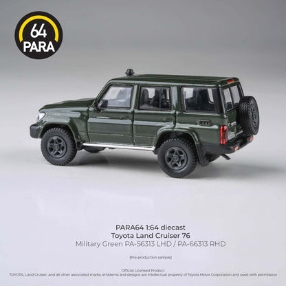 Para64 - 2014 Toyota Land Cruiser LC 76 Military Green