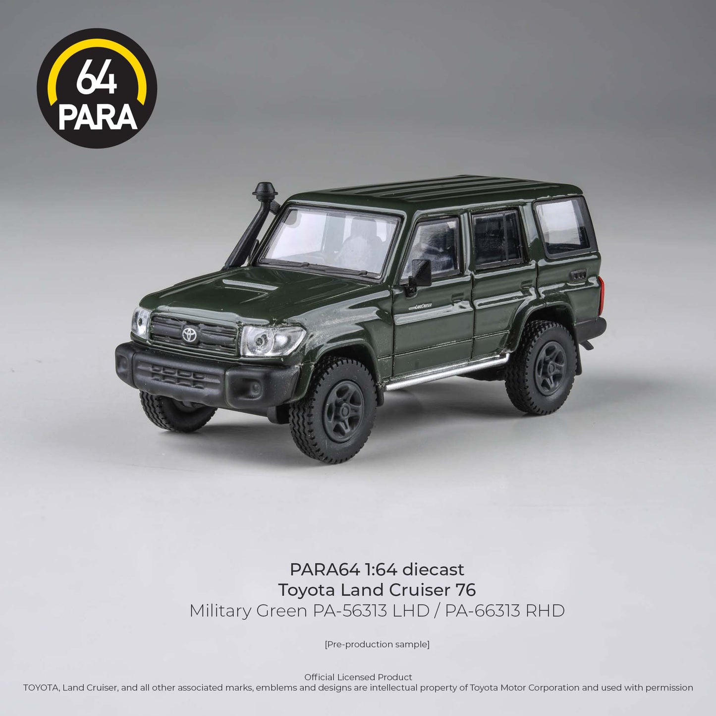 Para64 - 2014 Toyota Land Cruiser LC 76 Military Green
