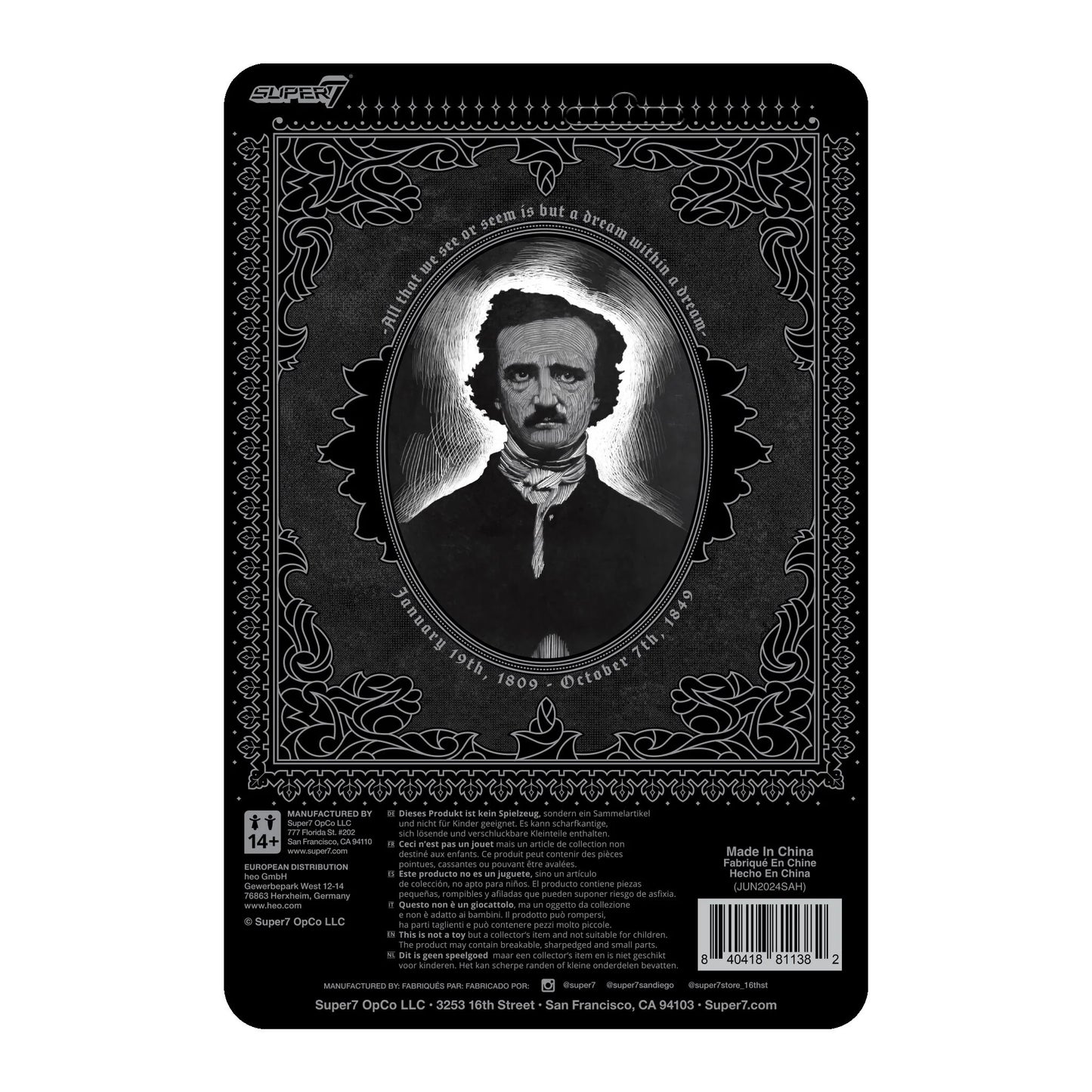 ReAction - Edgar Allan Poe (GreyScale)