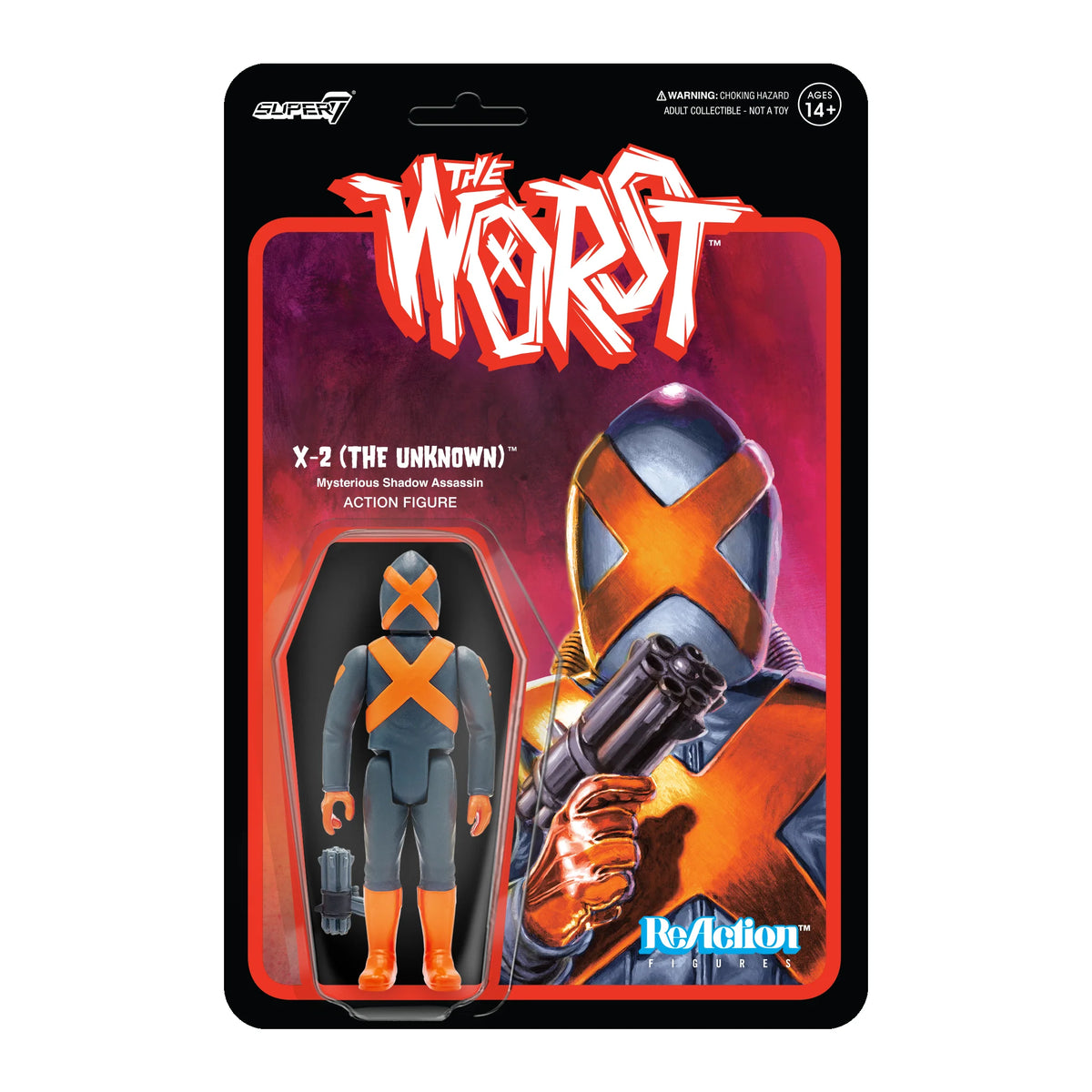 Reaction - The Worst - X-2 (The Unknown) Mysterious shadow Assassin