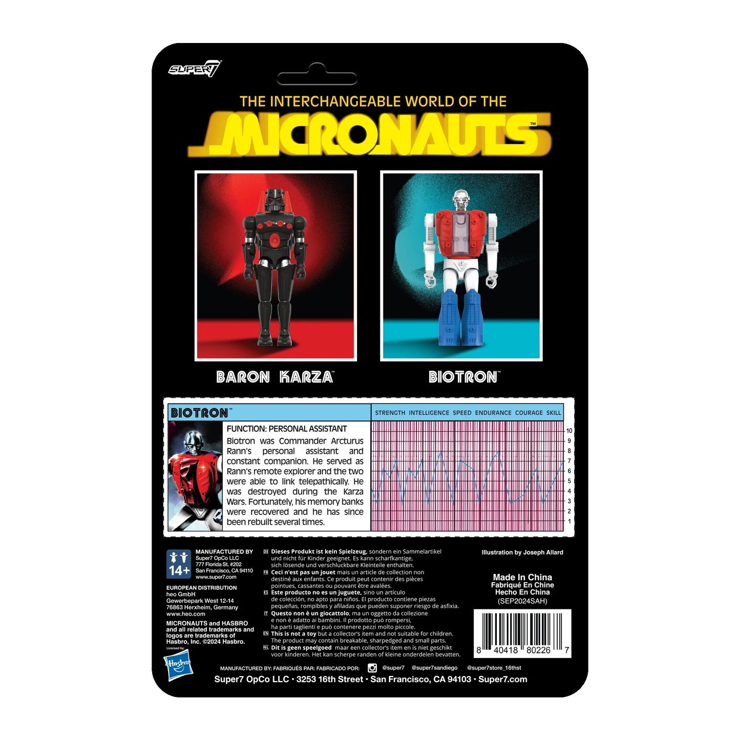 ReAction+ - Micronauts - Biotron