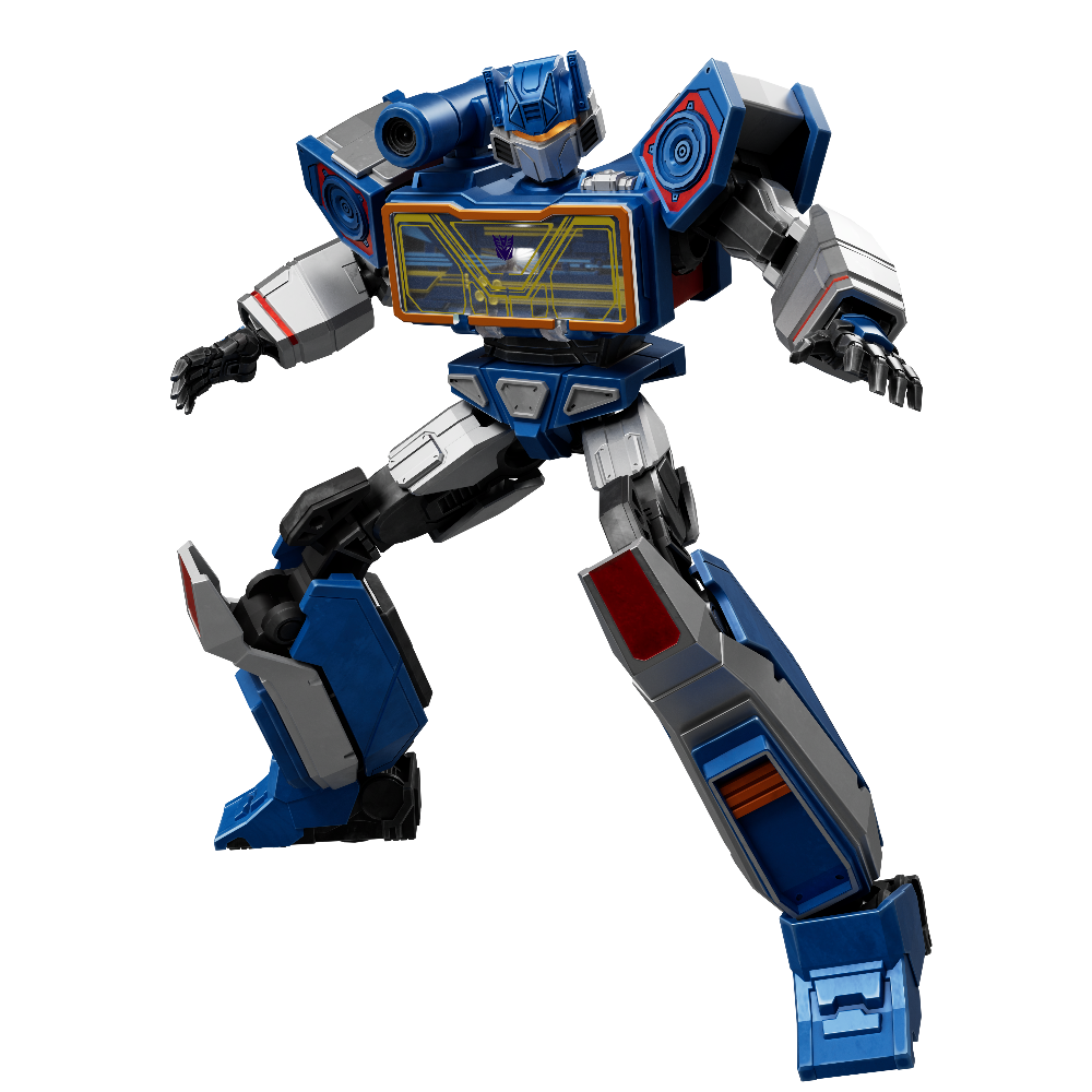 Toy robot figure on a white background