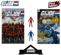 Imported! Page Punchers -COBRA COMMANDER AND CRIMSON GUARD (G.I. JOE) 3″ FIGURE 2-PK