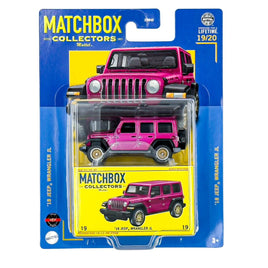 Matchbox Collectors - 2018 Jeep Wrangler JL scale 1:64