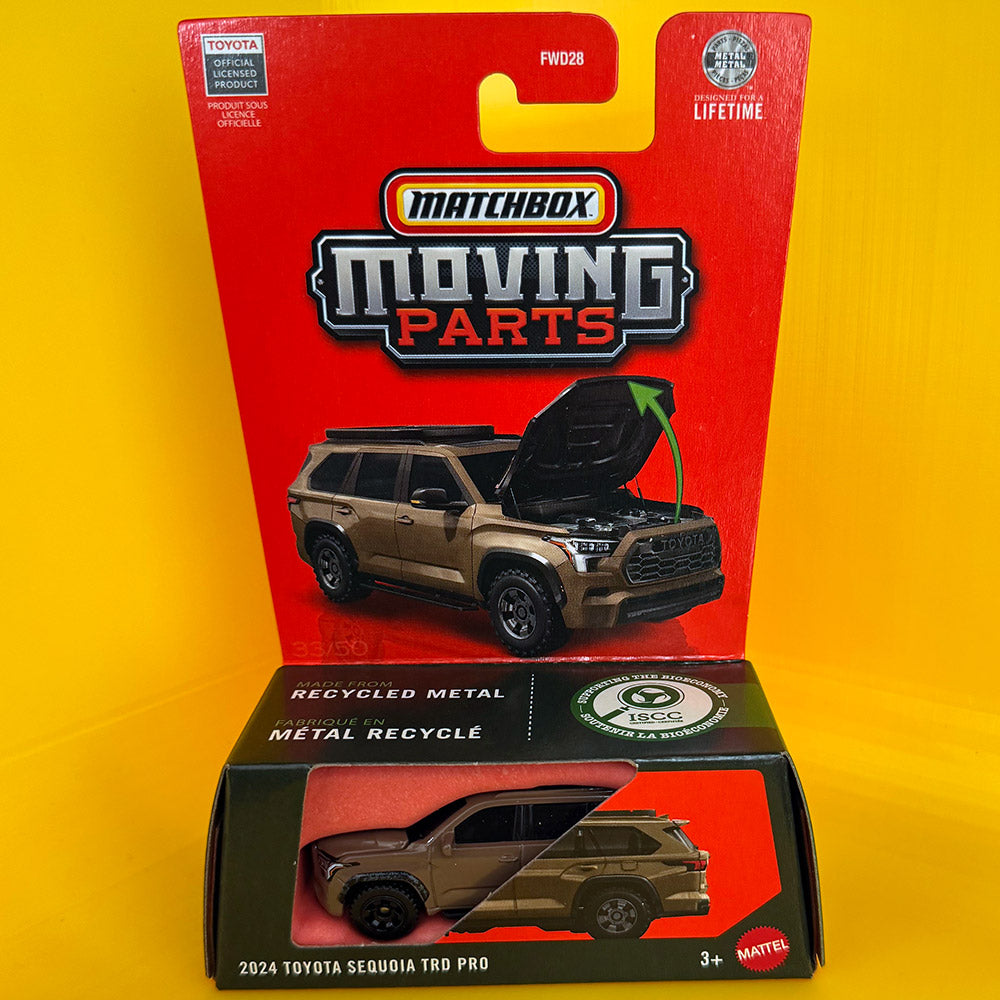 Matchbox Moving Parts - 2024 Toyota Sequoia TRD Pro