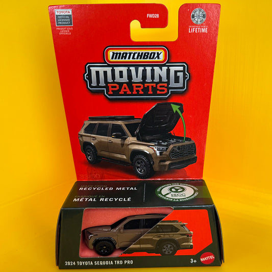 Matchbox Moving Parts - 2024 Toyota Sequoia TRD Pro