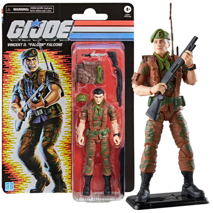 G.I. Joe Classifieds - Retro Card, Vincent R. "Falcon" Falcone