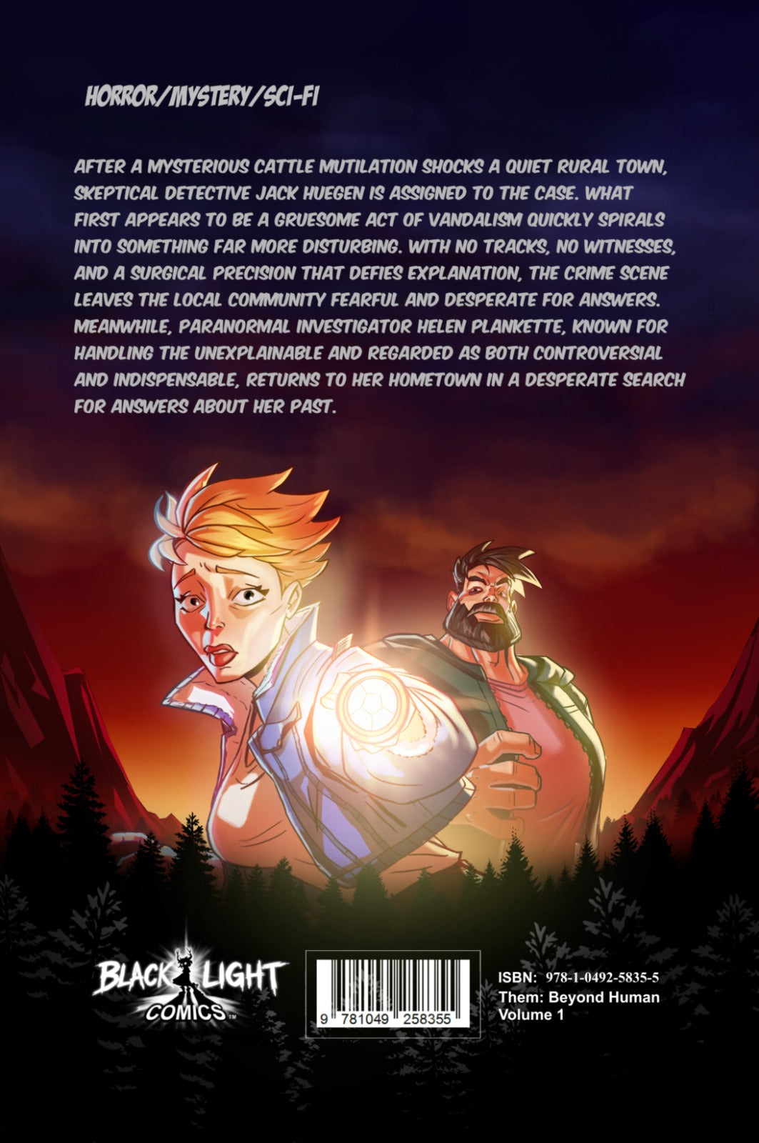 BlackLightComics - Beyond Human: Volume 1 (72 Pages)