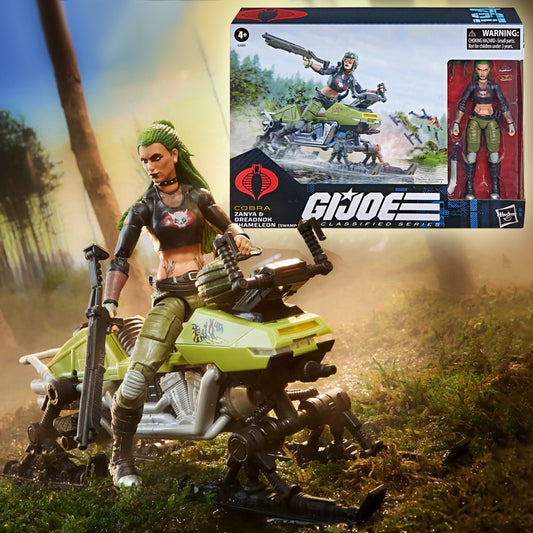G.I.Joe Classifieds - Zanya And Dreadnok Chameleon