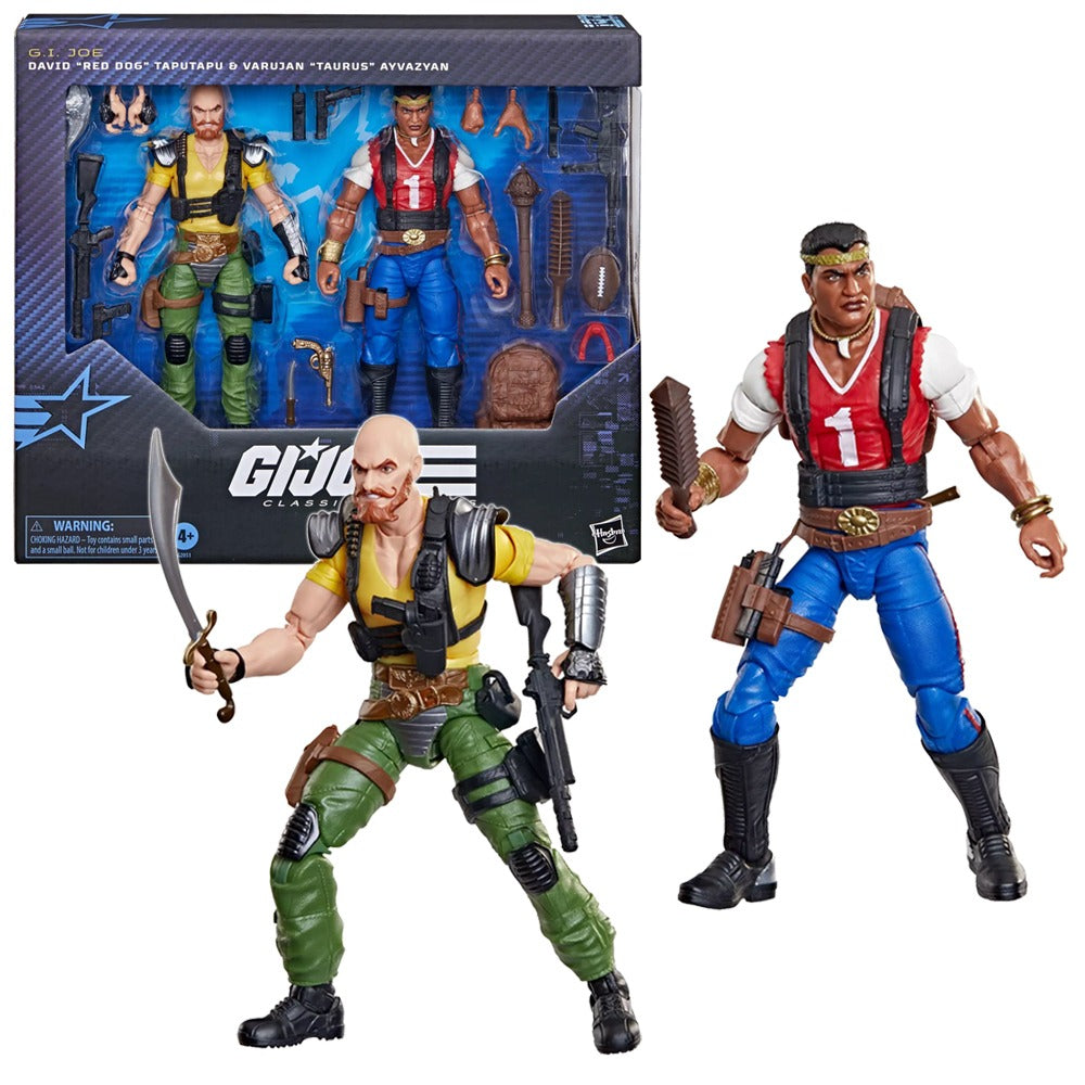 G.I.Joe Classifieds - David "Red Dog" Taputapu And Varujan "Taurus" Ayvazyan
