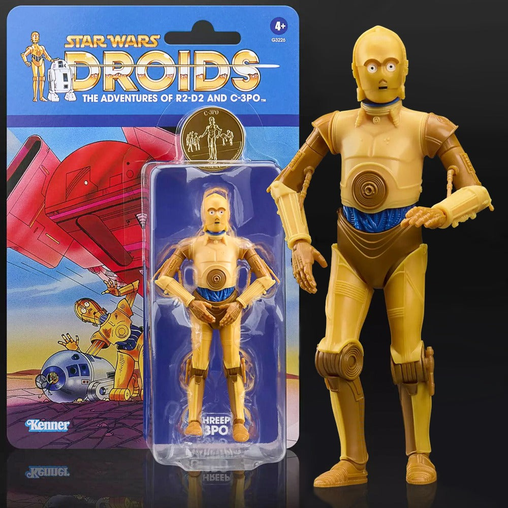Star Wars Black Series : Retro card - See-Threepio (C-3PO)
