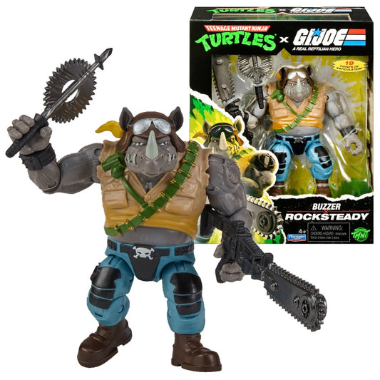 TMNT x G.I. JOE - Rocksteady x Buzzer