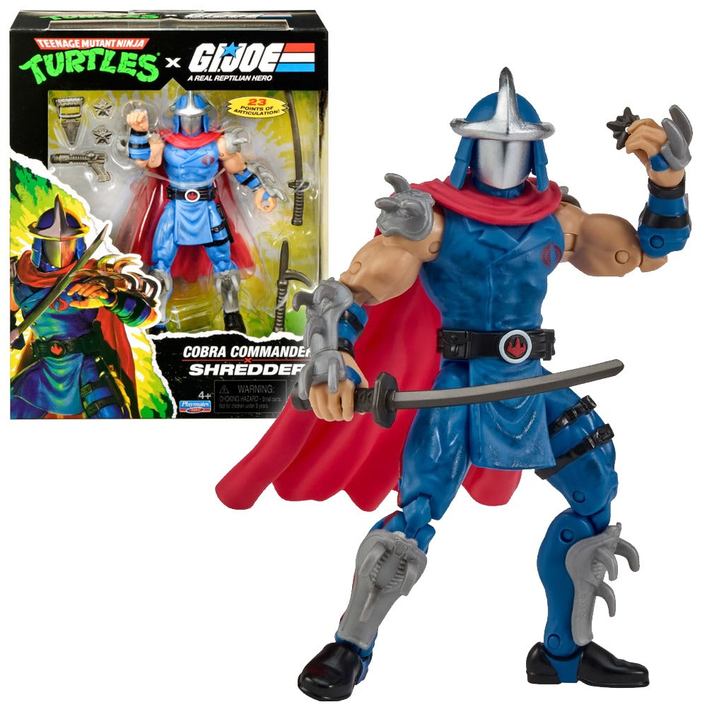 TMNT x G.I. JOE - Shredder x Cobra Commander