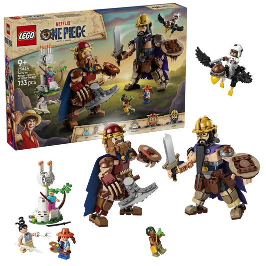 Lego One Piece - Dorry vs Brogy - Giants of Little Garden - (75644)