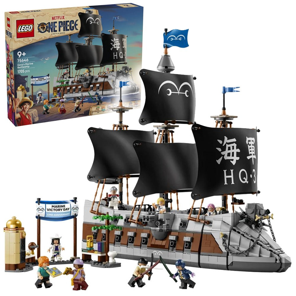 Lego One Piece - Garp's Marine Battleship - (75646)