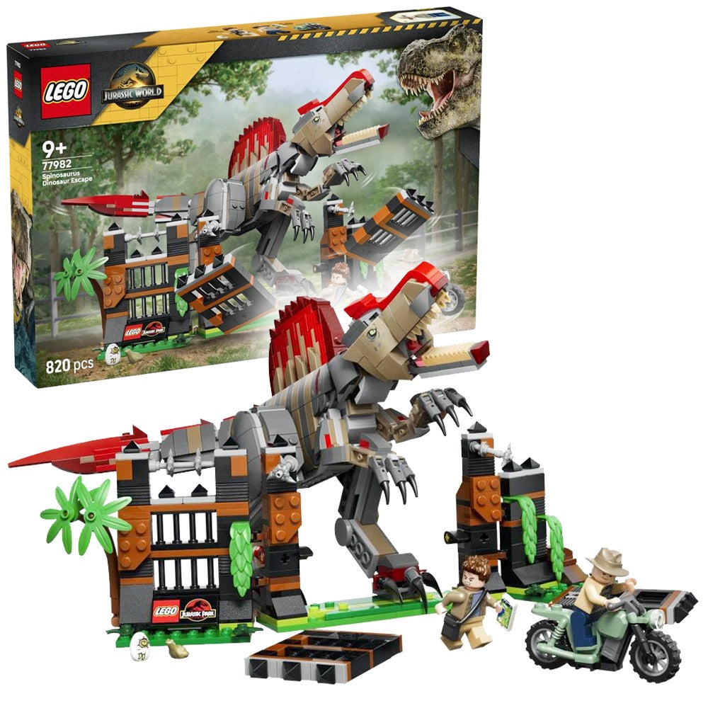 Lego Jurassic Park - Spinosaurus Dinosaur Escape - (77982)