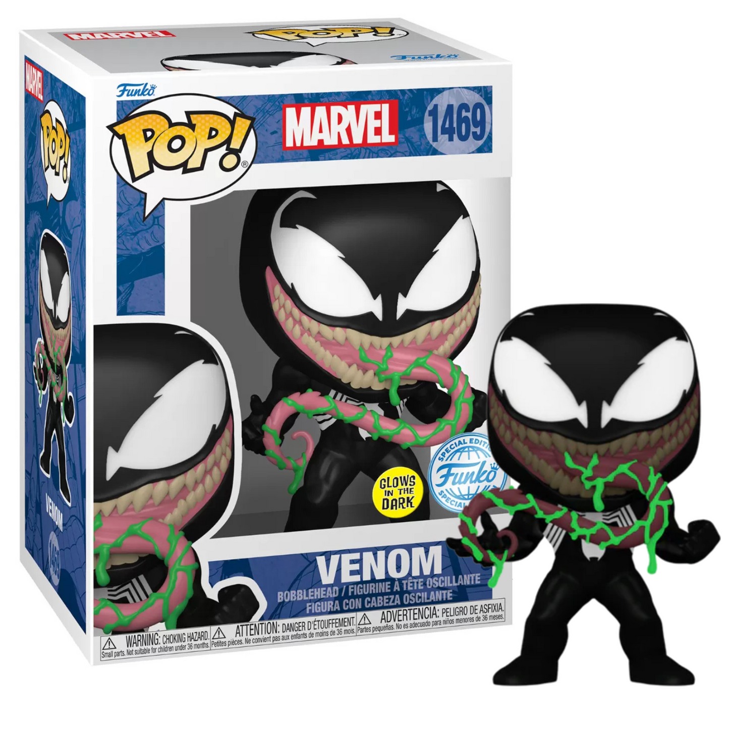 Marvel - Venom - 1469 - (Exclusive, Glow in the Dark)