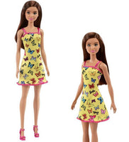 Barbie Brand Entry Doll Brunette in Yellow Dress