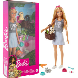 Barbie - Family Doll & Pets