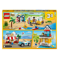 LEGO Creator Beach Camper Van 31138 Building Toy Cars (556 Pieces)