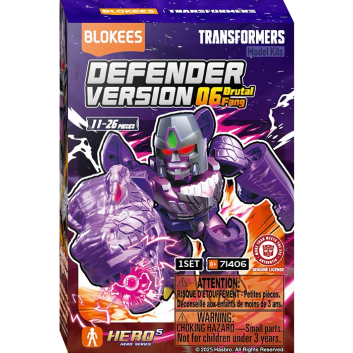 71406 - Transformers - Brutal Fang - Defender Series 6 (Blind Box)