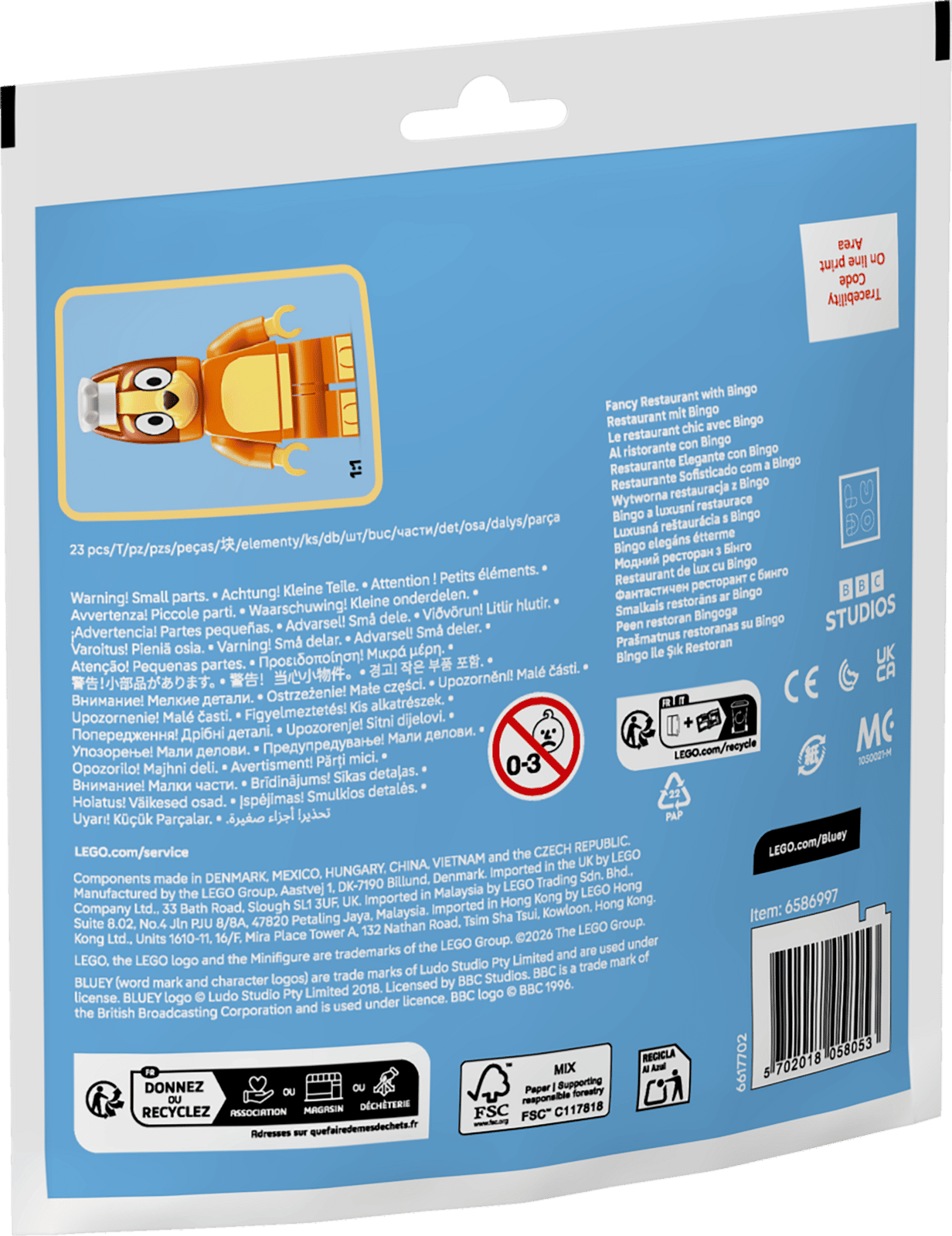 30713 - Lego Polybag - Fancy Restaurant With Bingo