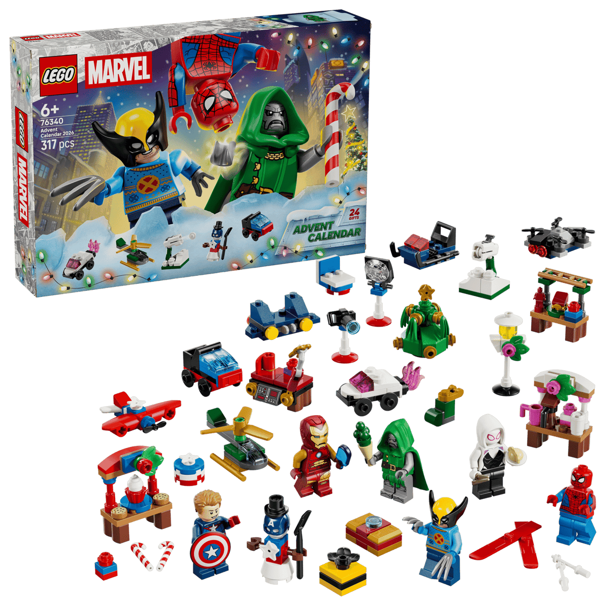 Lego Marvel Advent Calendar 2026