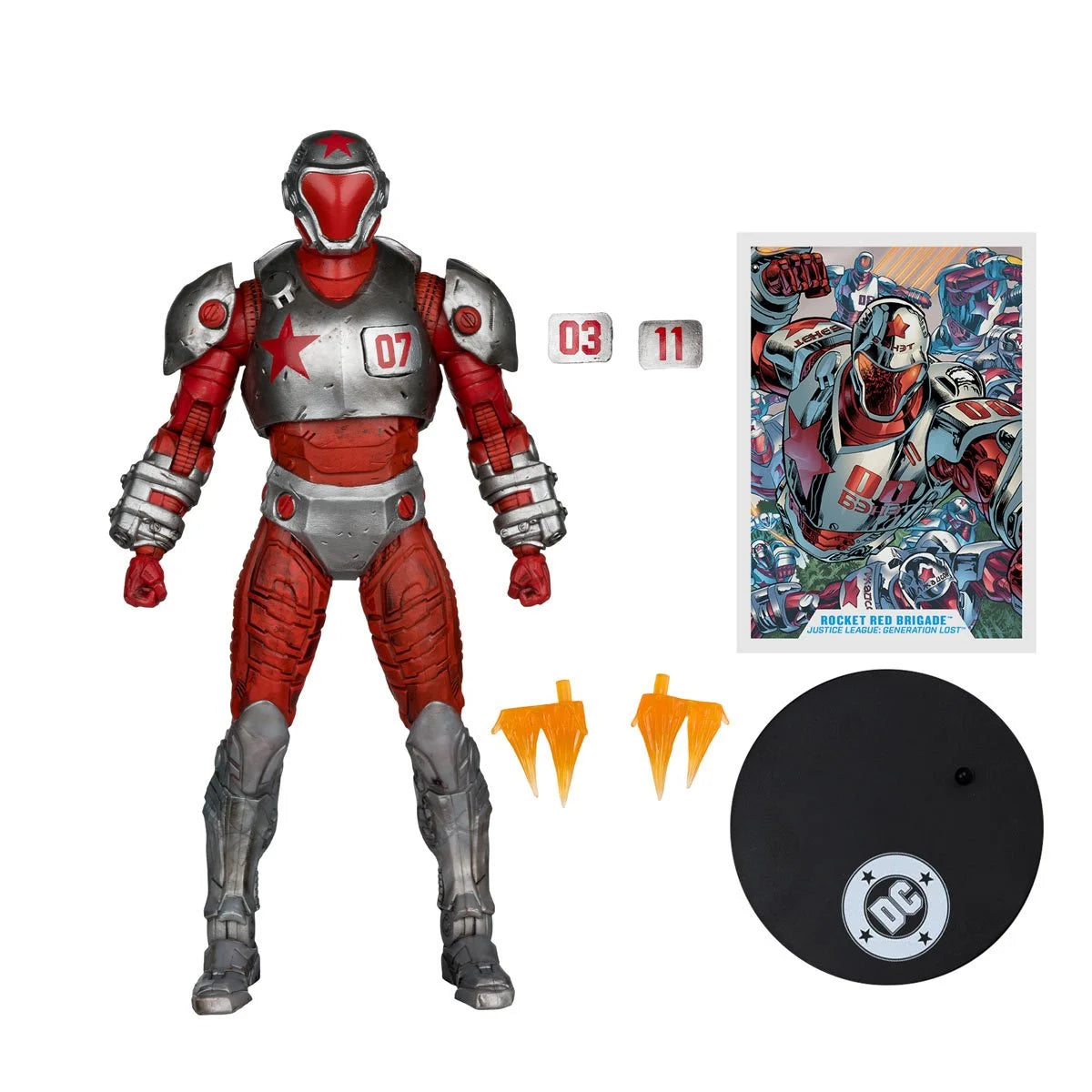 McFarlane DC Multiverse - Rocket Red (Justice League: Generation Lost)