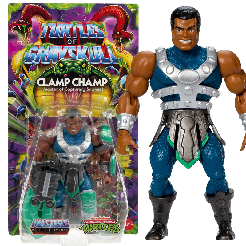 Turtles of Grayskull - Clamp Champ Snake Armour| Toyclick