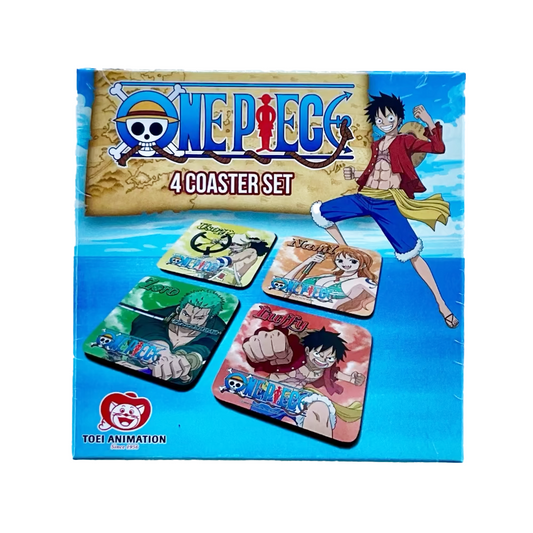 Geeky Goods - One Piece 4 Set Coaster