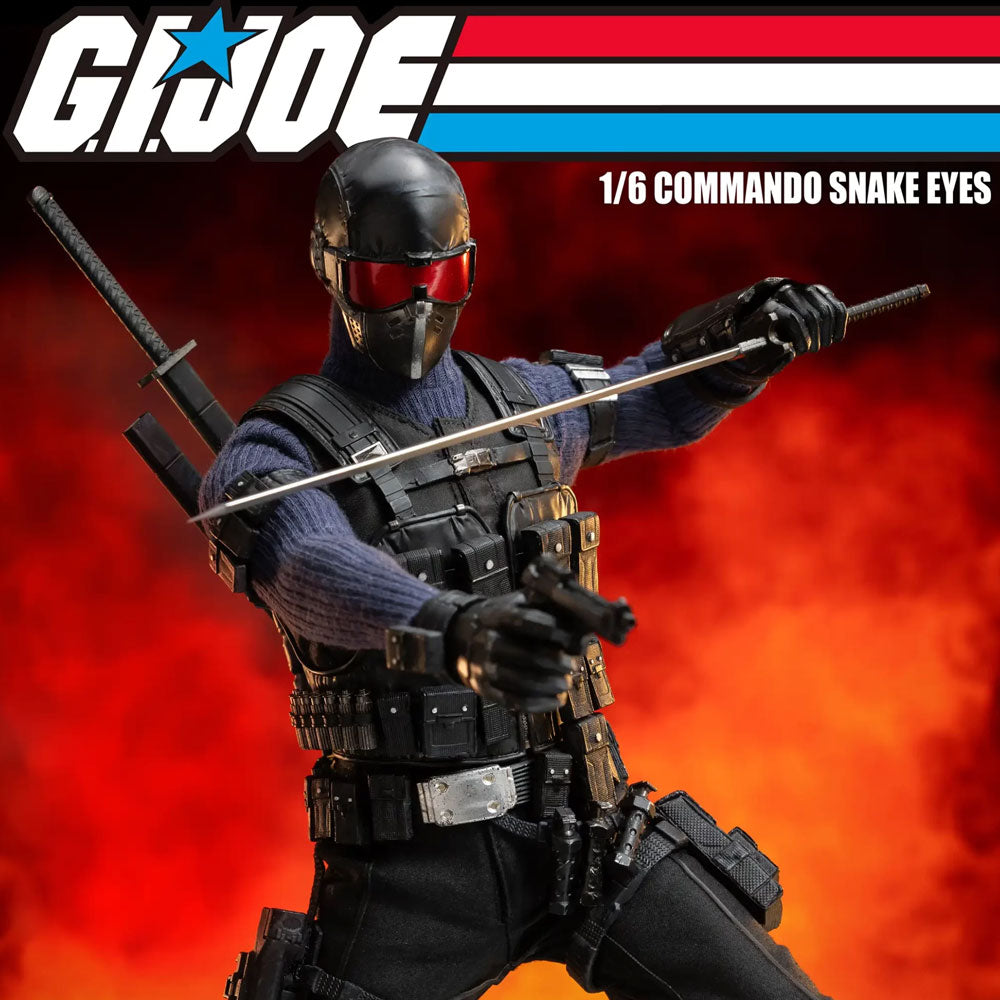 G.I. Joe - Commando Snake Eyes 1/6 Scale (30cm!)