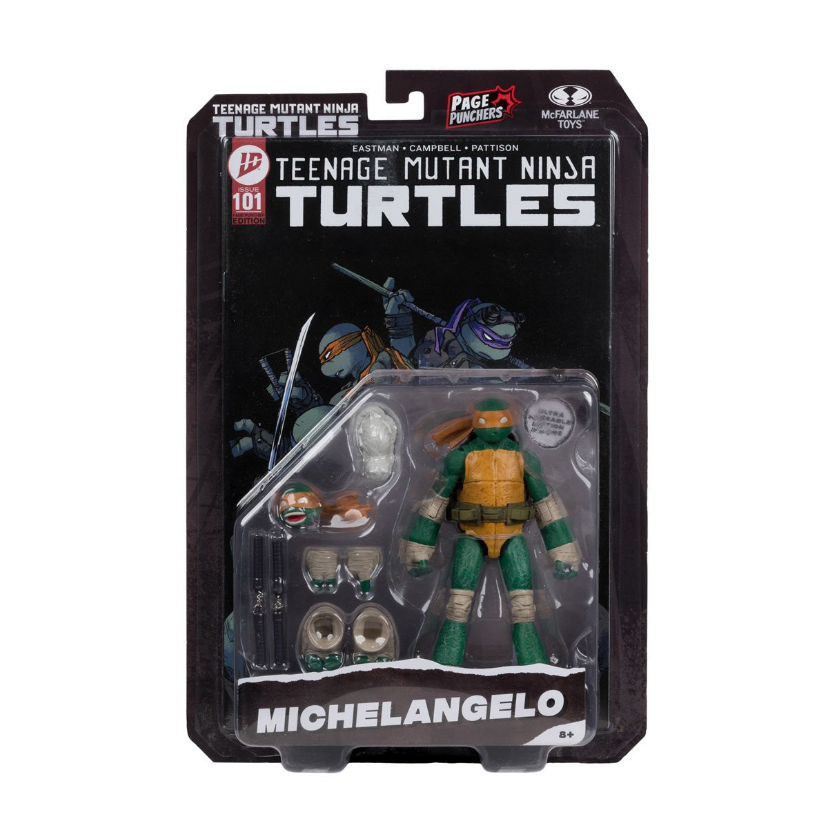 Teenage Mutant Ninja Turtles (with comic book) - Michelangelo