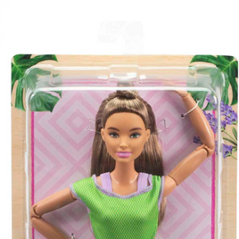 Barbie Made To Move Green Brunette