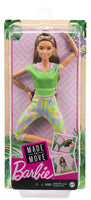 Barbie Made To Move Green Brunette