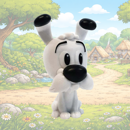 Dogmatix (small vinyl figures) (Copy)