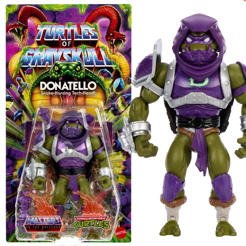 Turtles of Grayskull - Donatello Snake Hunter