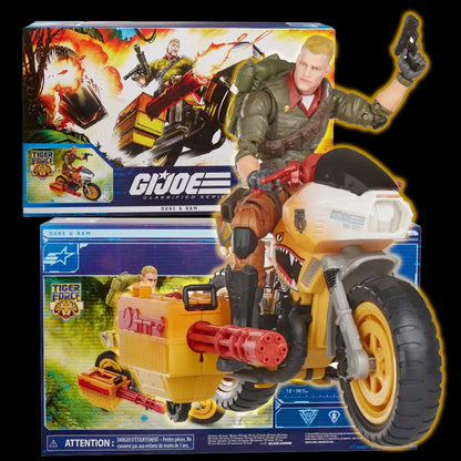 G.I. Joe Classifieds - Tiger Force Duke & Ram (Motorcycle Vehicle)