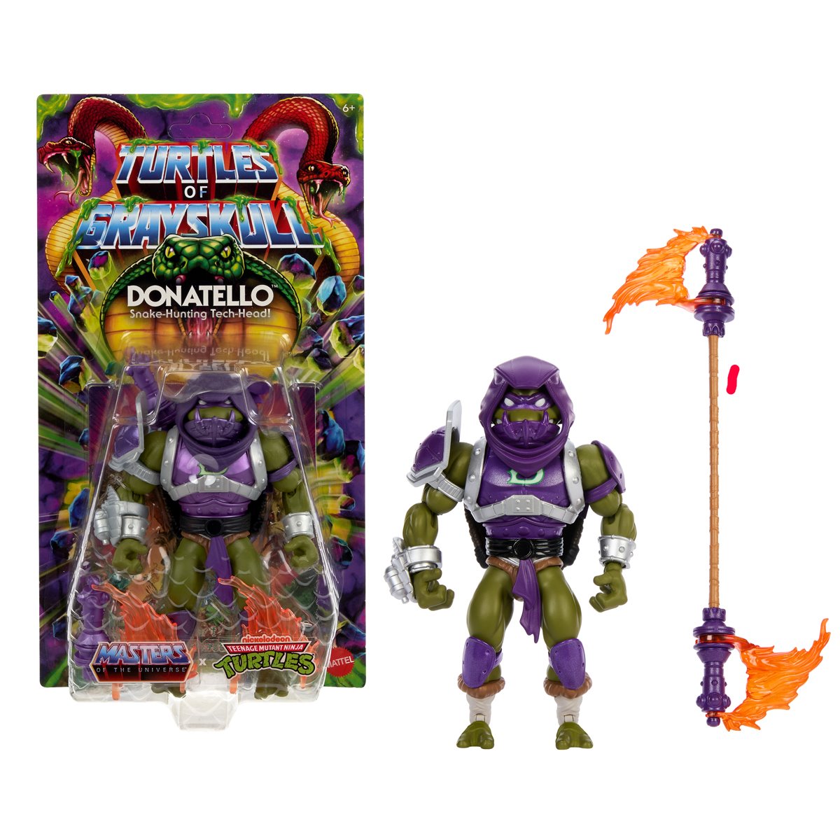 Turtles of Grayskull - Donatello Snake Hunter